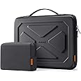 Inateck 13 inch Shockproof Laptop Case Compatible with 14 inch MacBook Pro M3 M2 M1 Pro Max 2023-2021, 13 inch MacBook Pro Air M2 M1 2010-2022, 13.5 inch Surface Laptop 6/5