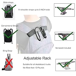 YYST Backpack Attachment Carrier Hanger Rack Hook