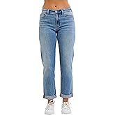 Judy Blue Womens Jeans - Mid Rise Boyfriend