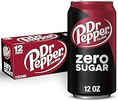 Dr Pepper Soda cero azúcar, latas de 12 onzas líquidas, paquete de 12