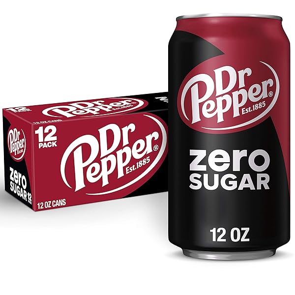 DR PEPPER ZERO SUGAR – 12 OZ, 12 PK