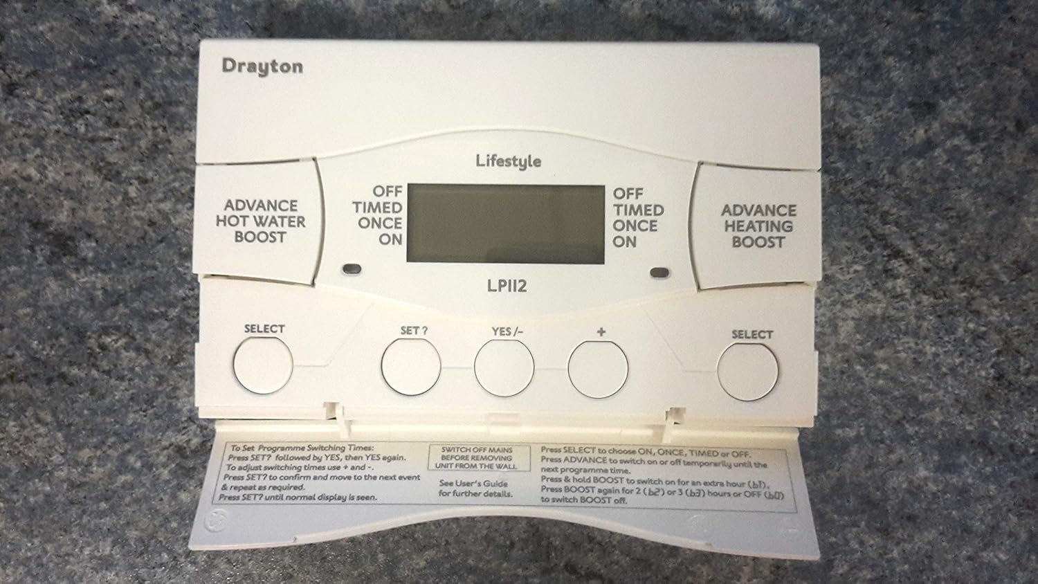 Drayton 25476 LP722 2Channel Programmer