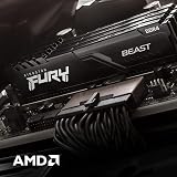 Kingston FURY Beast 16GB (2x8GB) DDR4 3600MHz CL17 Desktop Memory Kit view 6
