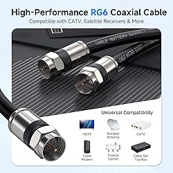 Cable Matters RG6 Coaxial Cable - 50ft, [CL2 Rated