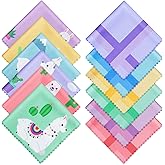 Weewooday 18 Pieces Glasses Cleaning Cloth Cute Flower Spring Floral Design Microfiber Cleaning Cloth Llama Eye Glasses Lens Cleaner Cloth Glasses Reusable Cloth Wipes for Phone (Llama)