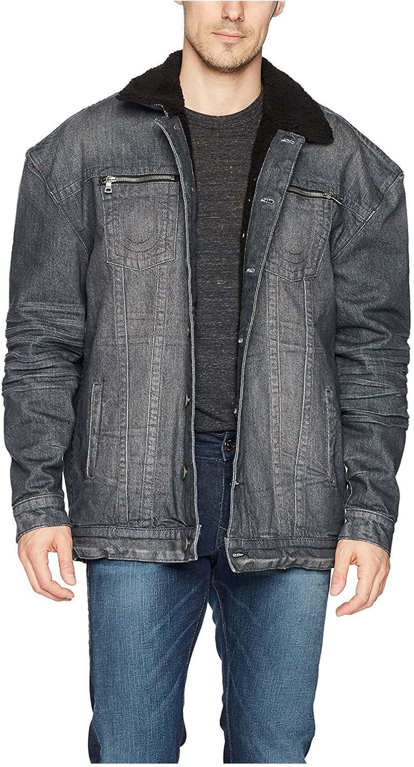 true religion sherpa denim jacket