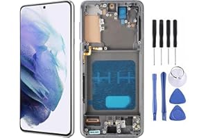 For Samsung Galaxy S21 LCD Screen Replacement,LCD Display Touch Screen Digitizer Assembly with Repair Tools, Compatible with 