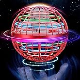 Junywell Flying Orb Ball Toy,Boomerang Ball, Hover Hand Mini Drone Cosmic Globe, Fly Spinners for Kids Adults Indoor Outdoor Toys, Cool LED Lights Toys for 6 7 8 9 10+ Years Old Boys Girls Gift