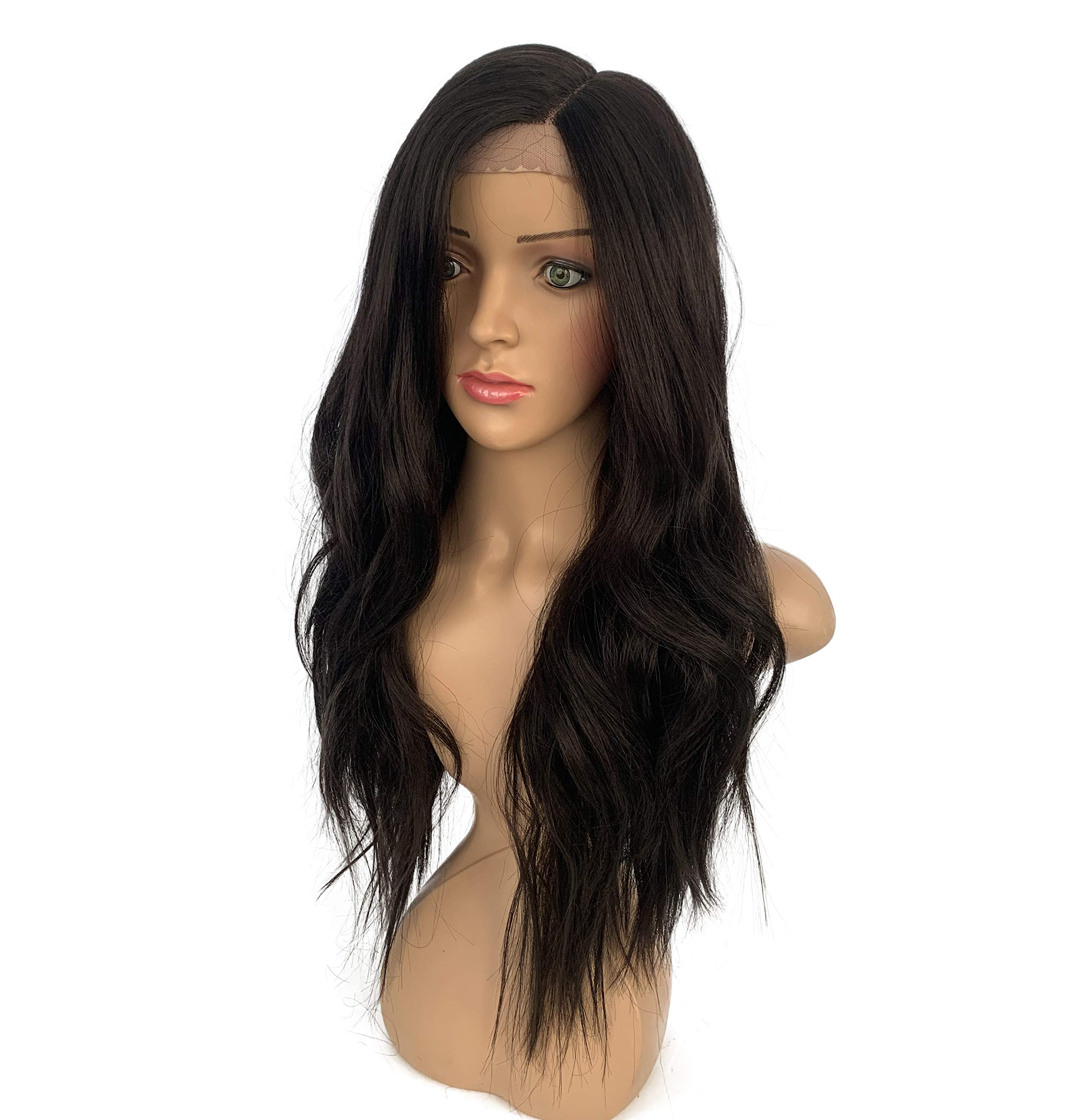 SLEEK Lace Front Wig 27’’ Side-Part Long Curly Wave Synthetic Lace Front Wig With Baby Hair SPOTLIGHT 101 MELODY LACE WIG for Women Heat Resistant Fiber 210g-4