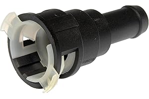 Dorman Heater Hose Connector, Black and white, 800-404
