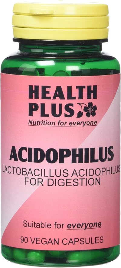 Health Plus Acidophilus Probiotic Digestive Health 90 Capsules