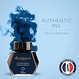 Waterman Fountain Pen Ink Mysterious Blue 50ml Bottle view 2