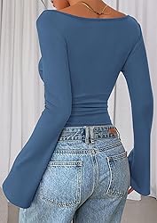 PRETTYGARDEN Women's Long Sleeve Shirts 2025 Fall