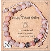 AHAETH Birthday Gifts for 7 Year Old Bracelet Yo 7yr Y Old Bday Best Valentine Present for 7 Year Old Bracelets