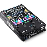 RANE DJ SEVENTY &ndash; Two Channel DJ Mixer for Serato DJ with Akai Professional MPC Performance Pads Internal DJ FX and Three Contactless MAG FOUR Faders