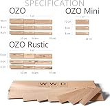 Wooden Wall Design Oak Wall Cladding 3D Panels Model OZO 1m2 view 6