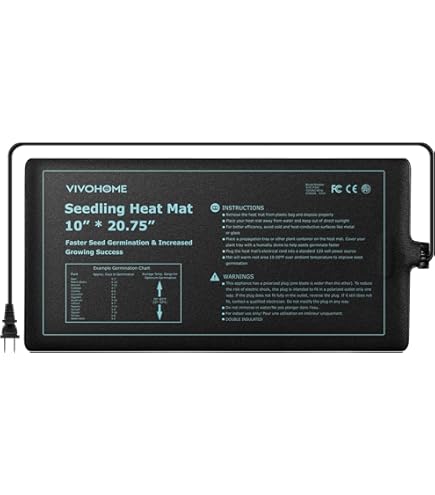 Brown & Seedling DA'S Thermal 定価30800円 Amazon.com : Sunpad lite Seedling Heat Mat, 8.875