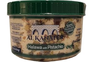 ALKANATER Al Kanater Pistachio Halva 1lb