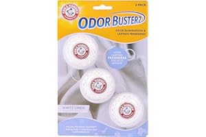 Arm & Hammer Odor Busterz Deodorizing Balls - Air Freshener and Odor Eliminator - Long Lasting Freshness for Home, Bathroom, 