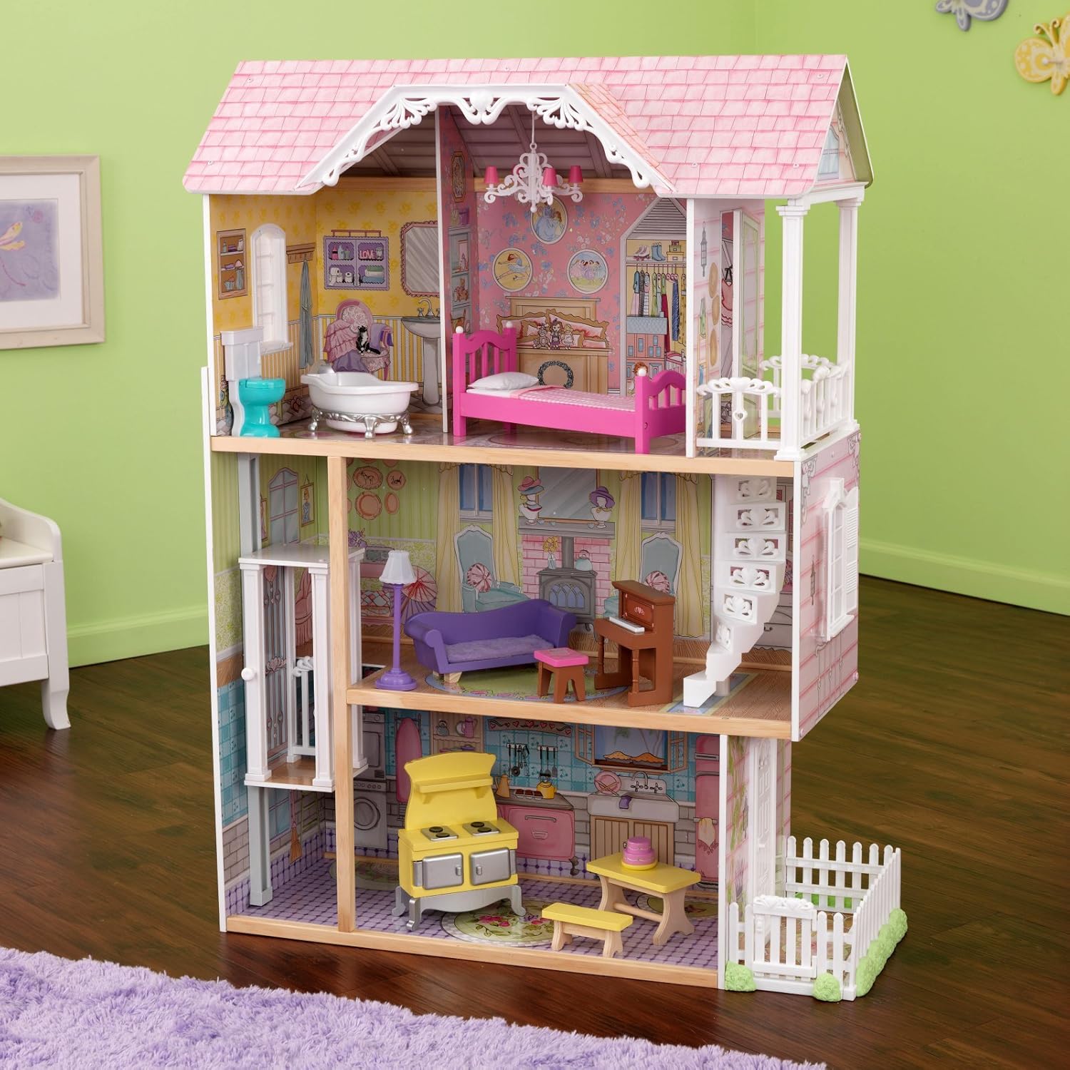 dollhouse that lights up