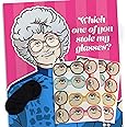 Pin The Glasses on Sophia Golden Girls Party Game, 12 Players, Great for Birthday Party Decorations, Bachelorette or Bridal Shower Game