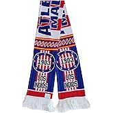 Atletico Madrid Scarf | Soccer Fan Scarf | Premium Acrylic Knit