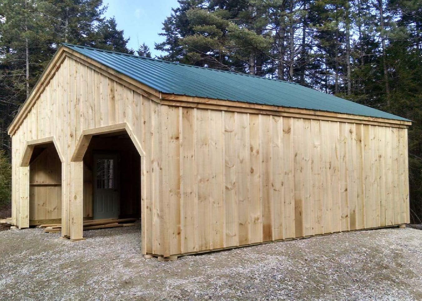 Step By Step Diy Plans 24x24 Timber Frame Post Beam Garage