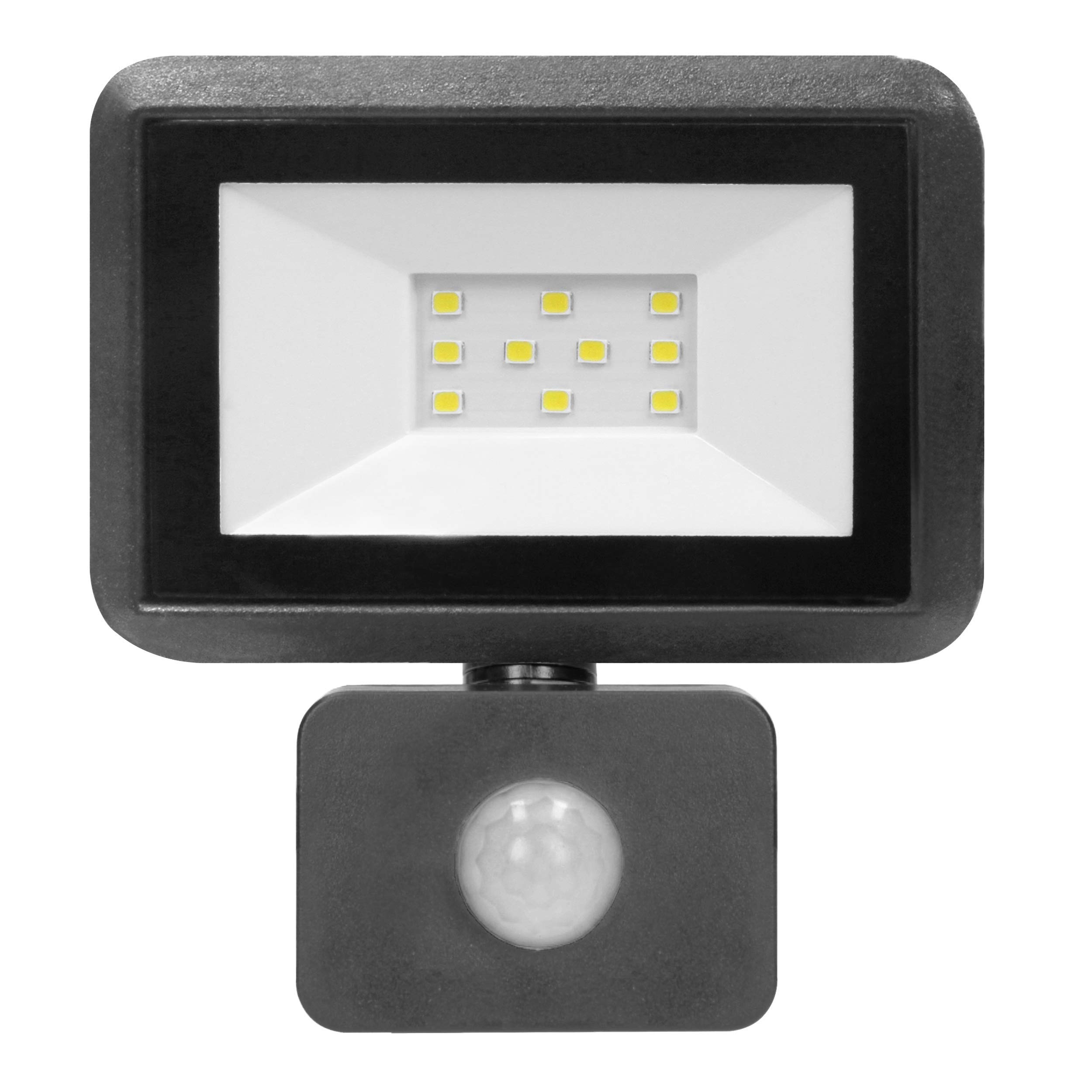 Orno LED Spotlight with Motion Sensor Outdoor 10 W IP44 Waterproof 800 lm