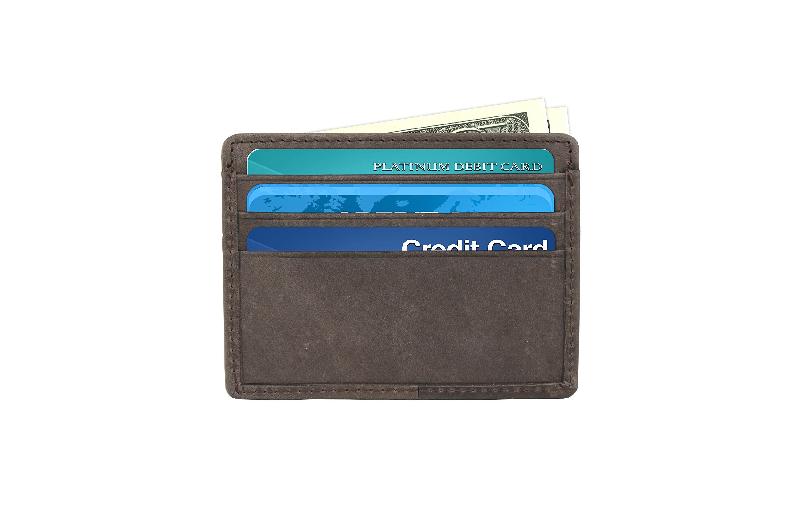 Slim Wallet for Men Premium Leather Ultra Thin