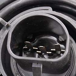 TRQ 2 Piece Headlight Assembly Set Driver