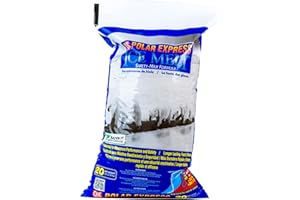 Qik Joe Polar Express Instant Snow and Ice Melt for Sidewalks, Driveways, Steps, and Parking Lots, Deicer for Concrete, Asphalt, and Other Surfaces, Effective to -15 Degrees, 20 Pounds