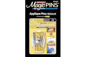 Taylor Seville Originals Comfort Grip Magic Pins Applique Regular -Quilting Supplies-Sewing Supplies-Sewing Notions-100 Count