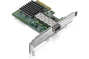 TRENDnet 10 Gigabit PCIe SFP+ Network Adapter, Convert A PCIe Slot Into A 10G SFP+ Slot, Supports 802.1Q, Standard & Low-Prof