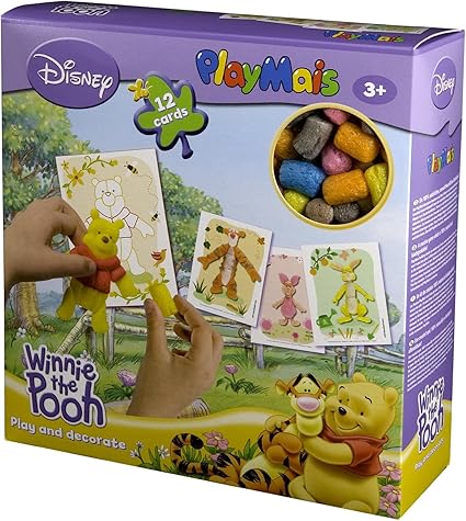 Amazon Com Playmais Disney My Friends Tigger And Pooh Arts And Crafts Modeling Kit Toys Games