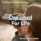 Moon 360° Travel Mugs Leakproof Insulated Stainless Steel 300ml Black view 8