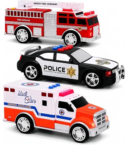 Siku 6332 – Coffret Cadeau Sauvetage – Ambulance VW Beetle, Mercedes Sprinter Et Hélicoptère – Set De Jouets Métal/Plastique – Dès 3 Ans