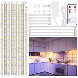 LAFULIT Under Cabinet Lighting Kit - 8 PCS, 2700K