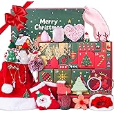 Advent Calendar 2025 Adult Women Teen Girls, 12 Days of Christmas Advent Calendar for Women Mom Wife Friends Sister Her, Christmas Countdown Gift Basket Set Includes Beauty Bath Spa Jewelry & Make Up