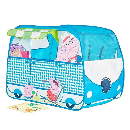 Peppa Pig 167PED Campervan Playhouse, Pop Up Role Play Tent Amazon.co