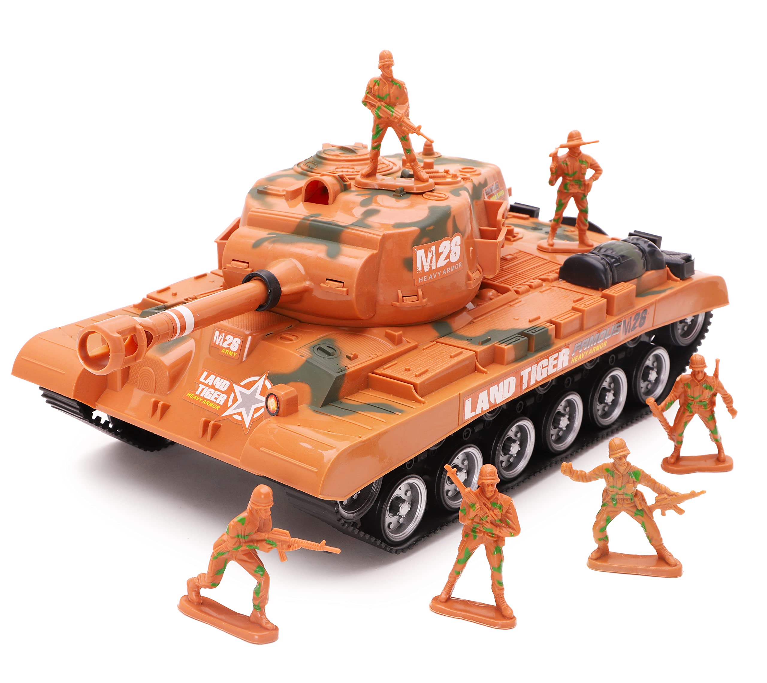 Toyland® "Combat Mission Boys Friction Powered Army Tank & Soldiers Military Playset