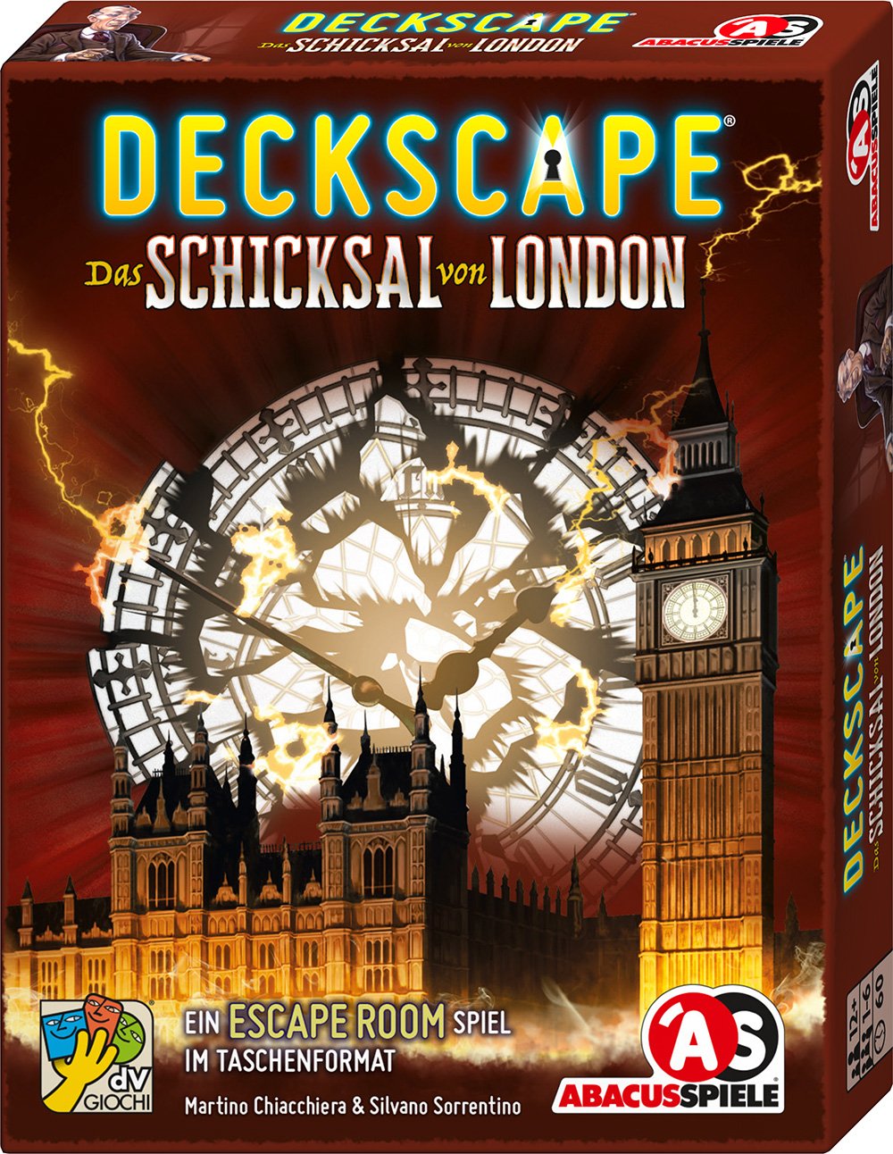 ABACUSSPIELE ABA38173 Deckscape Das Schicksal Von London Board Game