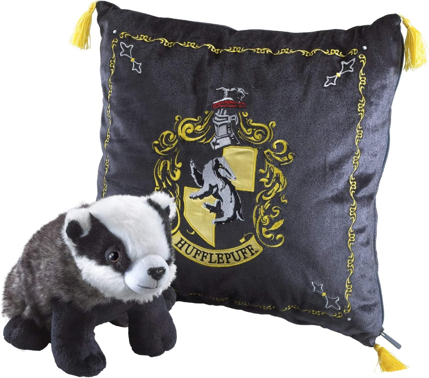 The Noble Collection Harry Potter Hufflepuff House Mascot Plush & Cushion