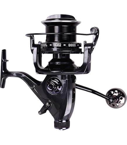 Daiwa Black Widow BRA Carp Fishing Reel, 3500A, 4.6:1 Gear Ratio, 18 lbs Max Drag, 31