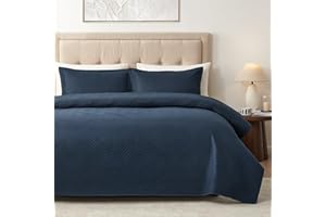 Hansleep Quilt Set King - Quilt King Size Bedding Set, Lightweight Bedspread Coverlet, Ultrasonic Quilting