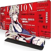 Greekor Large Anime Gaming Mouse Pad, 31.5 x 11.8 Inches, Extended Desk Mat
