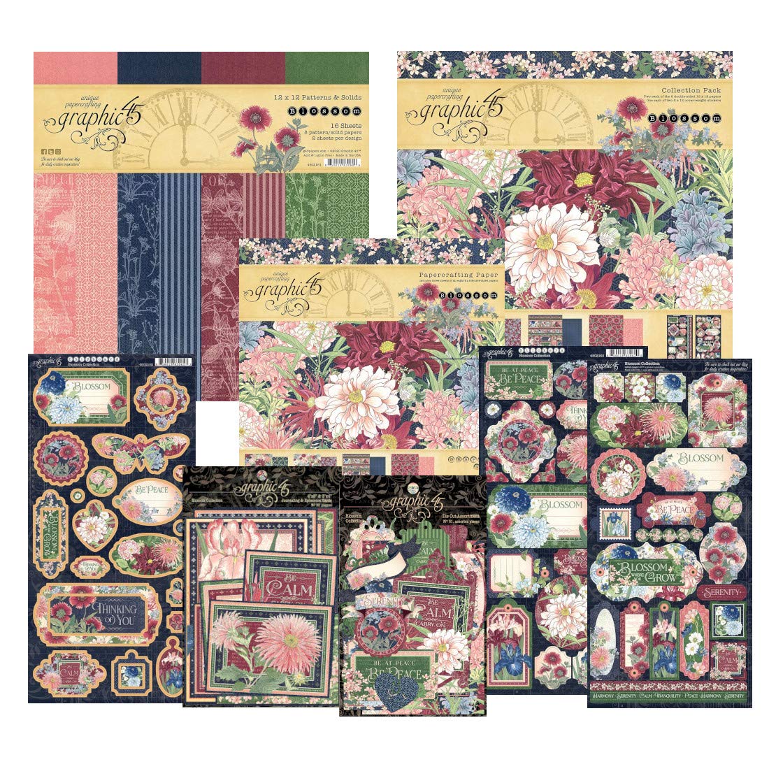 Graphic 45 Blossom Collection Package