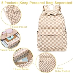 Bluboon Backpack for School Girls Backpack Cute