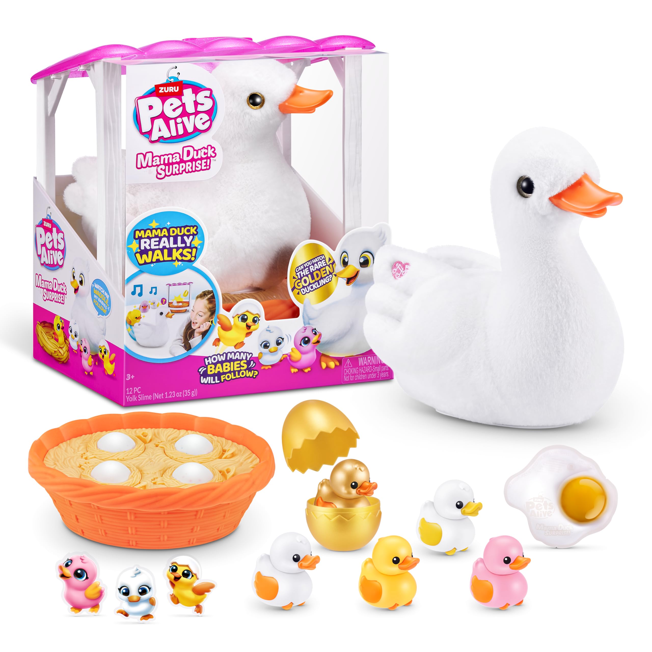 Photo 1 of Pets Alive Mama & Baby Surprise, Mama Duck, Electronic Pet Toy