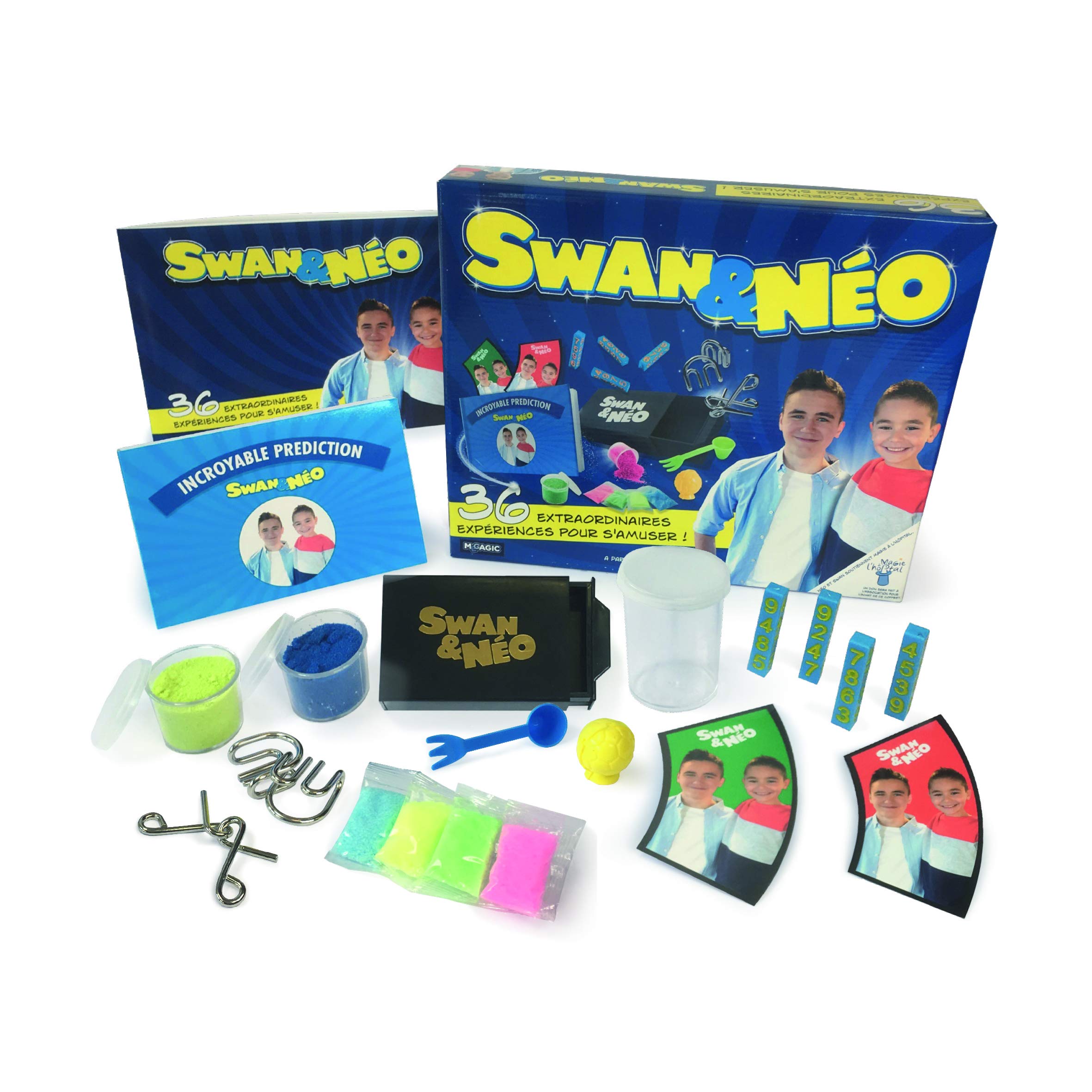 Megagic Swan ET Neo 36 Experiences Science, NSA, Blue and Yellow Set