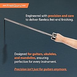 FretGuru Ultimate Fret End File 2 - Fix Sharp Fret